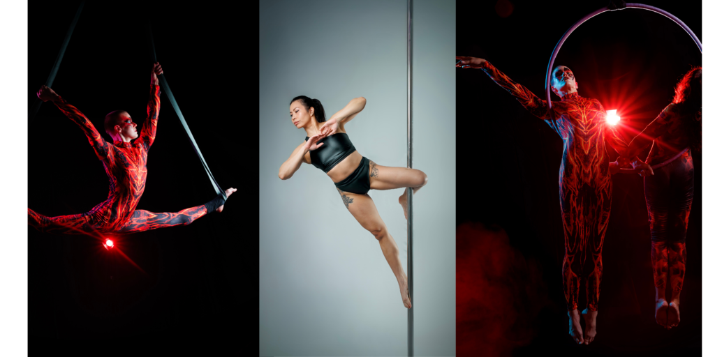 Photoshoot with Mariia Kyselova at Pole Republic