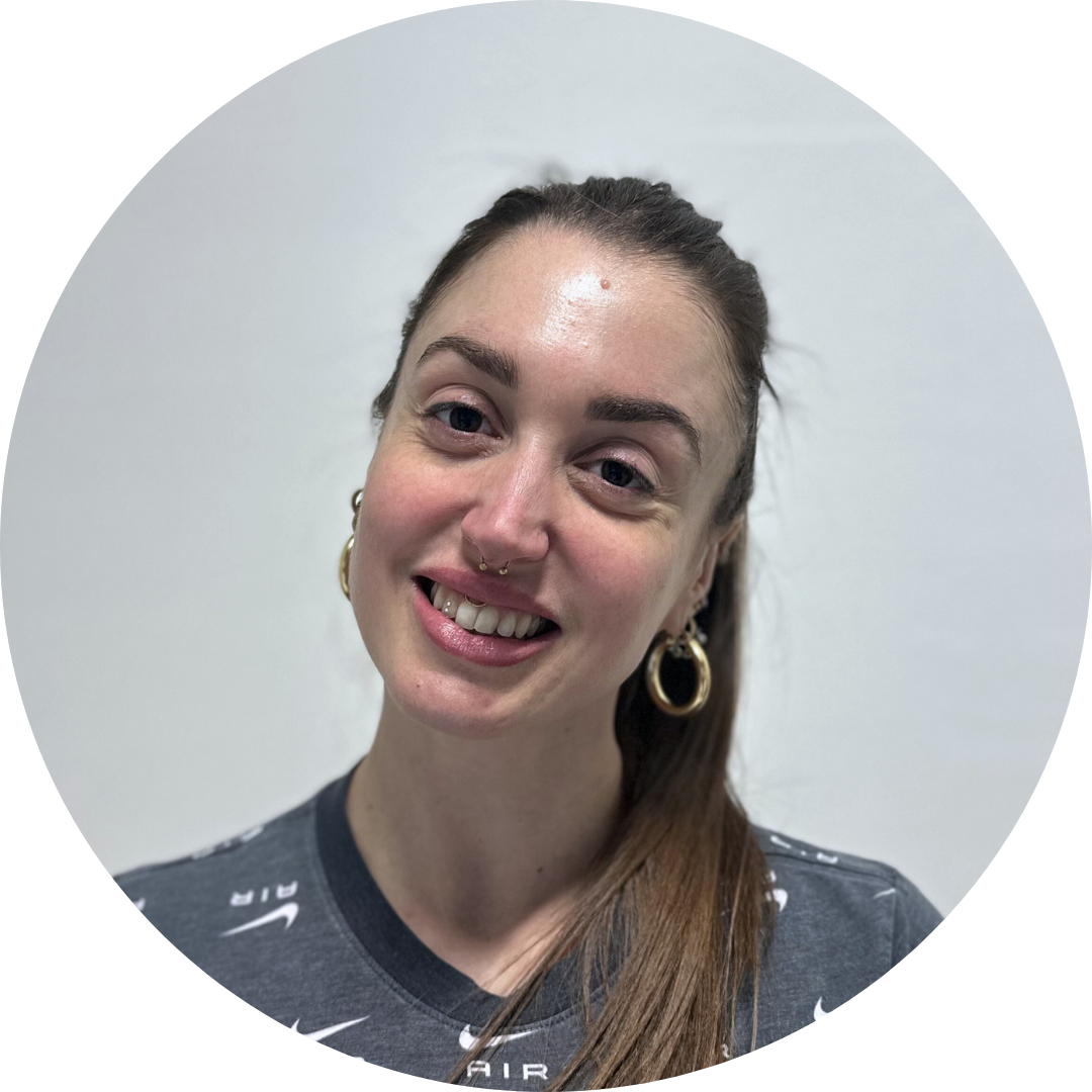 An aerial hoop instructor at Pole Republic