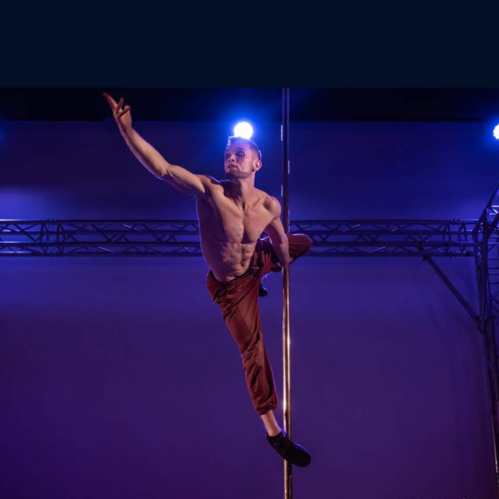 Christian Baroni pole workshop hos Pole Republic