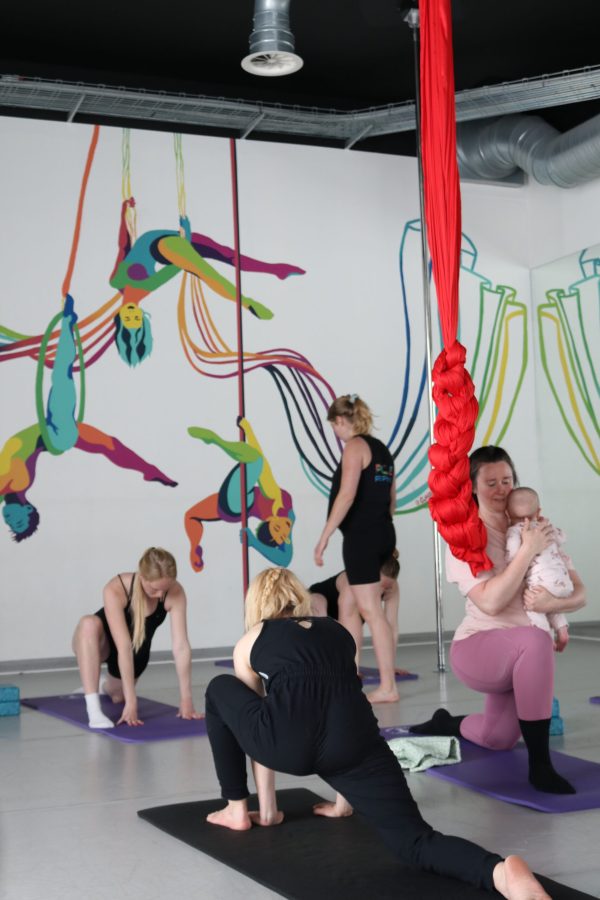 Pre and postnatal training at Pole Republic